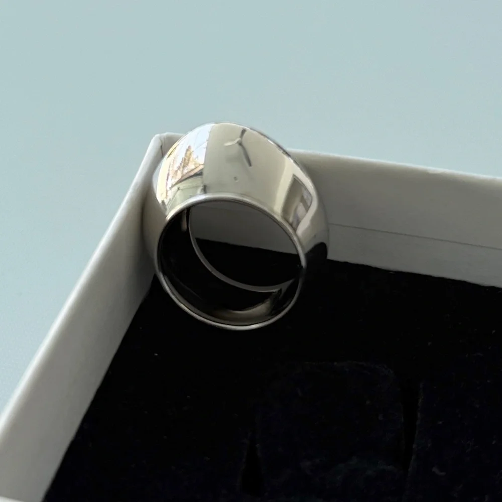 Alexander McQueen‎ Men's Gaze Ring 748248, Size 21